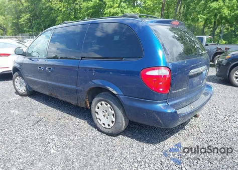 2001 Chrysler Town & Country Lx z USA, uszkodzony, nr VIN 2C8GP44381R419130